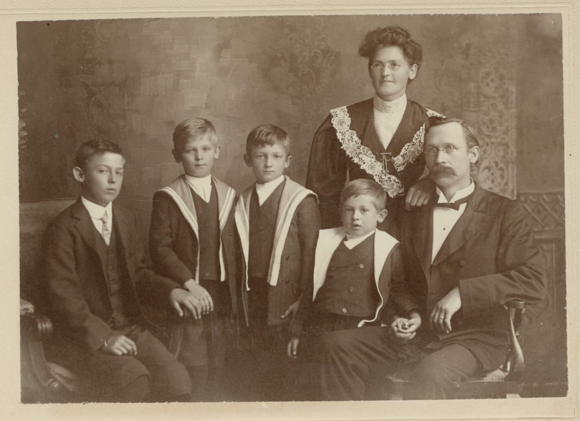 Kriewaldt family, early 1900s