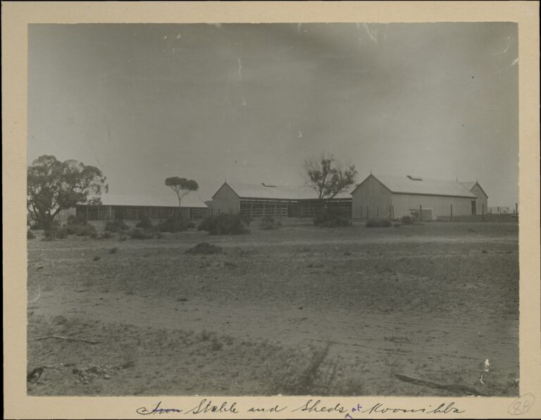 Koonibba Aboriginal Mission Station - The stables and sheds [M00802 00375]