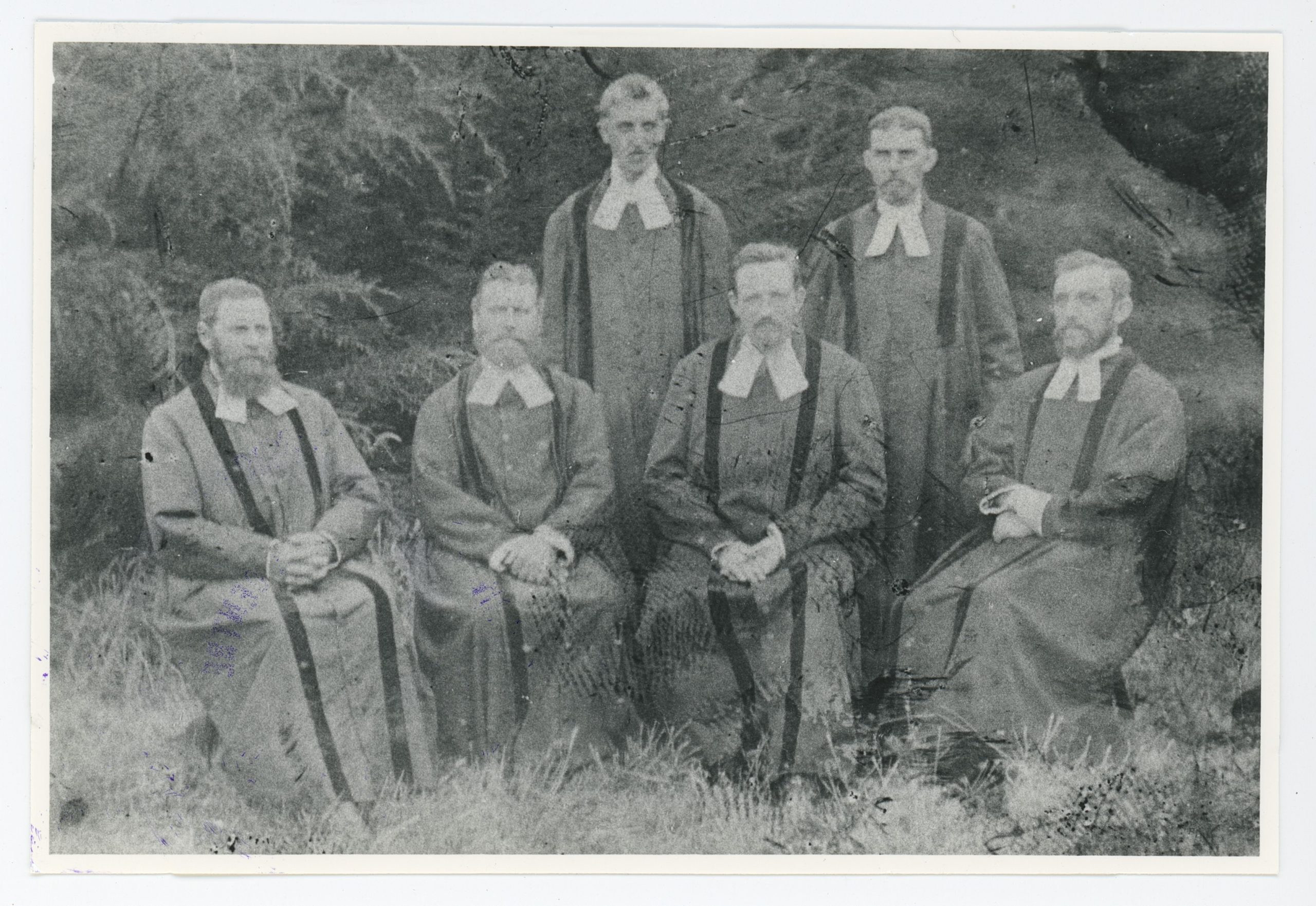 Mads Christensen and fellow Danish pastors in New Zealand